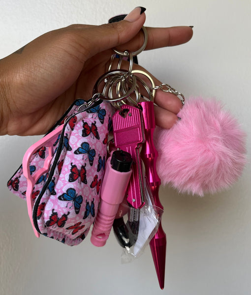 DIY With Me, Keychain Making for Louis Vuitton Purse, How to make PomPom &  Flower Keychain